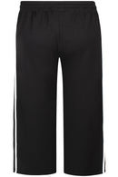 Pants with stripe - Black