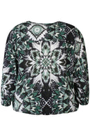 Print Top - Green