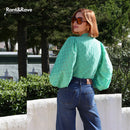 Zuri Blouse - Green