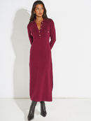 Payton Knit Dress - Plum