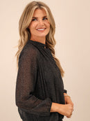 Bella Band Top - Black
