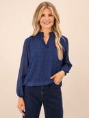Bella Band Top - Blue