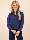 Bella Band Top - Blue