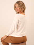 Elba Pearl Jumper - Cream