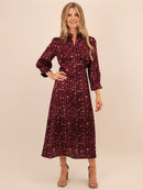 Kimber Dress - Burgundy