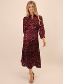 Kimber Dress - Burgundy