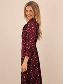 Kimber Dress - Burgundy