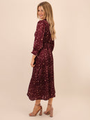 Kimber Dress - Burgundy