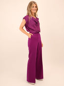 Palermo Trouser - Magenta