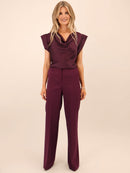 Palermo Trouser - Mulberry