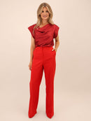 Palermo Trouser - Red