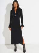 Payton Knit Dress - Black