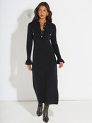 Payton Knit Dress - Black