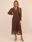 Positano Dress - Brown