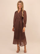 Positano Dress - Brown