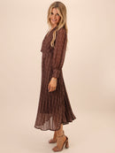 Positano Dress - Brown
