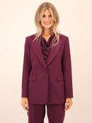 Sassari Blazer - Mulberry