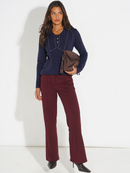 Yale Trouser - Burgundy