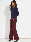 Yale Trouser - Burgundy