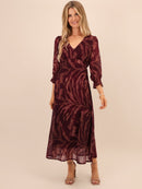 Streasa Dress - Plum