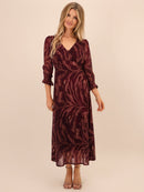 Streasa Dress - Plum