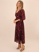 Streasa Dress - Plum