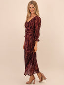 Streasa Dress - Plum