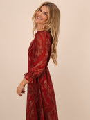 Streasa Dress - Red