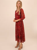 Streasa Dress - Red