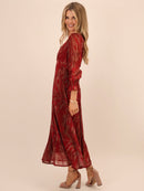 Streasa Dress - Red