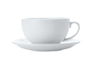 White Basics Cappuccino Cup & Saucer 320ML