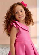 Asymmetric Dress - Bubblegum