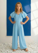 Crepe Onesie - Sky Blue