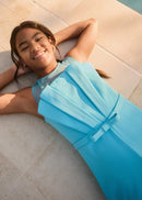 Crepe Onesie - Turquoise