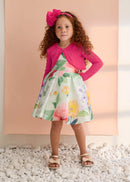 Knit Bolero - Fuchsia