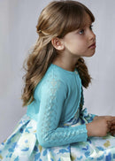 Knit Bolero - Turquoise