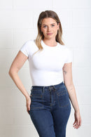Ada Wide Leg Jean - Mid Ink