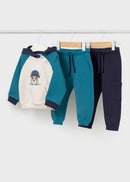2 Bottoms Tracksuit - Blue