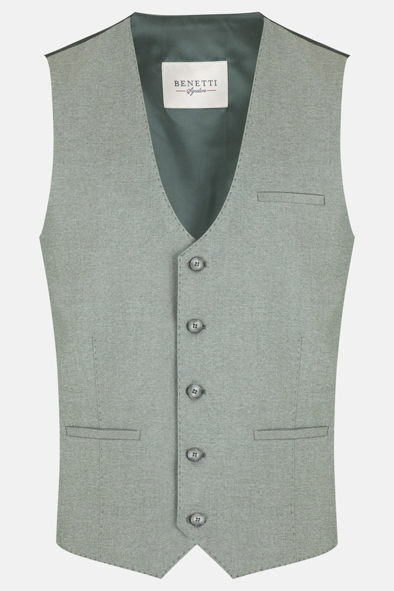 Albert Waistcoat - Sage Green