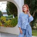 Alexis Blouse - Blue