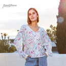 Ann Blouse - Blue