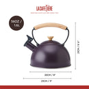 1.6 Litre Whistling Kettle - Purple