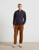 Arnold 1/4 Zip Sweatshirt - True Navy