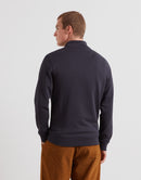 Arnold 1/4 Zip Sweatshirt - True Navy
