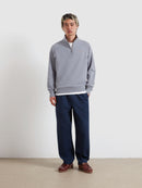 Arnold 1/4 Zip Sweatshirt - Icelandic Blue