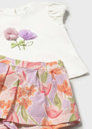 Printed Shorts Set - Blossom