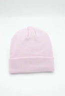 Plain Beanie - Baby Pink