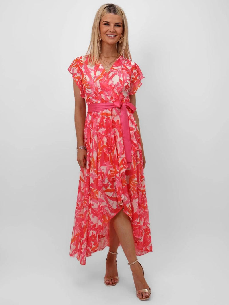 Ballerina Dress - Pink/orange