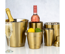 Barware 1 Litre Gold Single Wall Ice Bucket