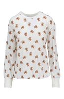 Bear Design Pyjama - Champagne